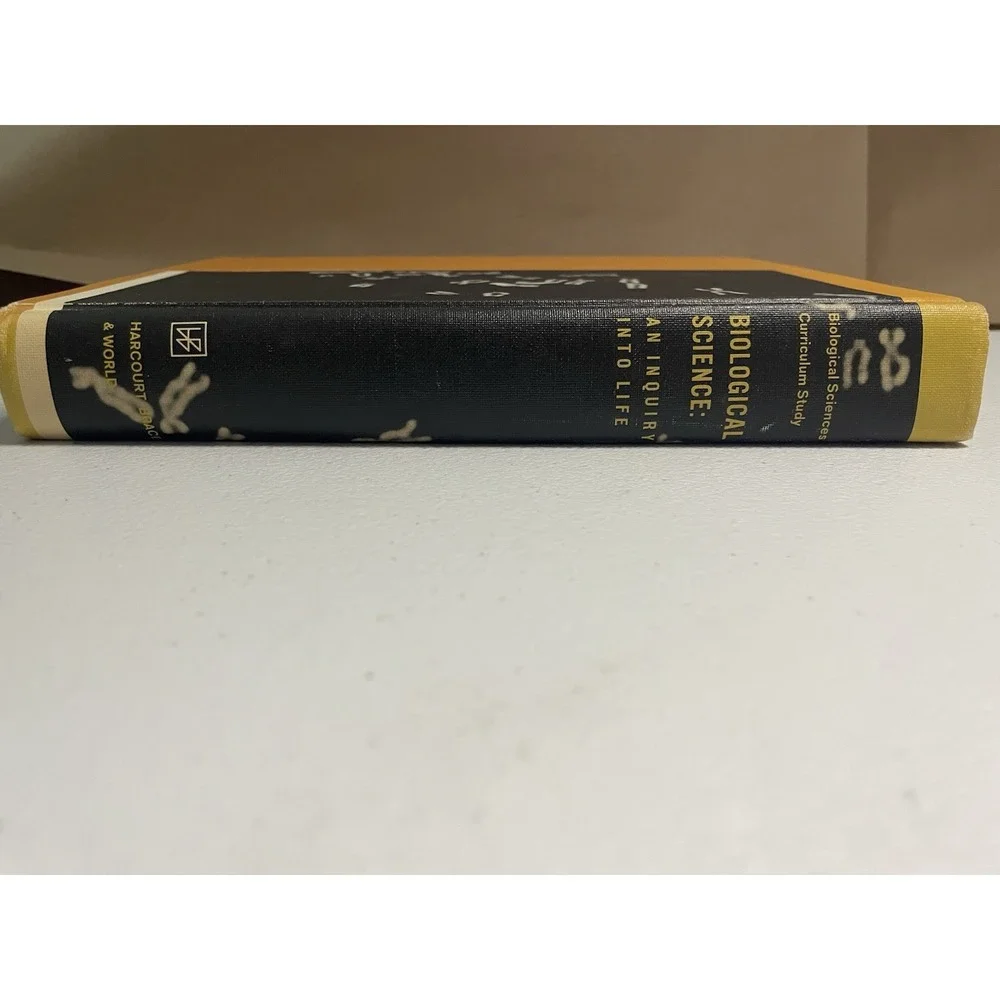 Biological Science An Inquiry Into Life Hardcover Curriculum Study Textbook 1963